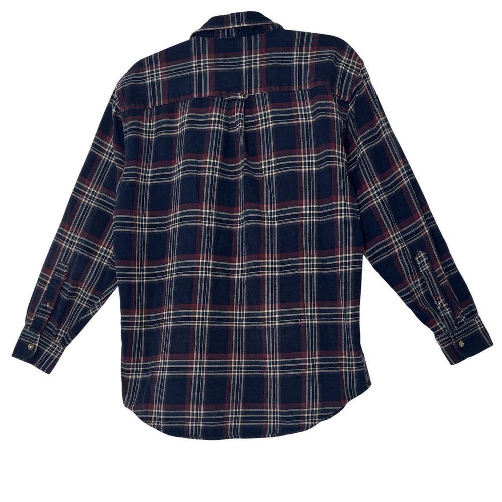 Pendleton Button Down Flannel Shirt Men Medium Pl… - image 2